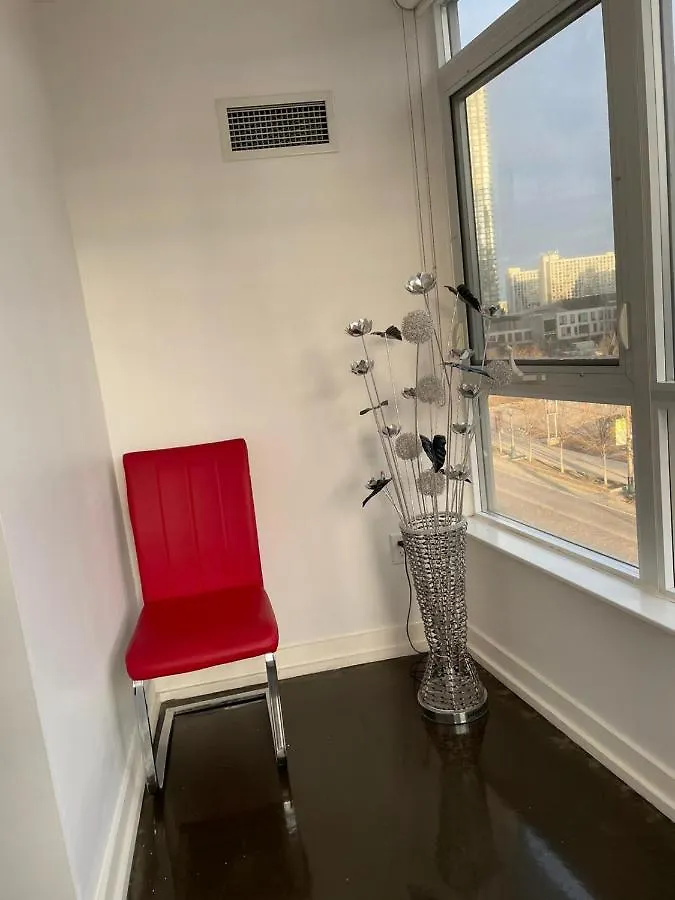 Apartment Toronto Downtown Luxurious Stylish 3 Bedroom 3 Bath 2 Balconies Near Rogers Centre Lakeview Condo Canada